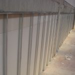 Commercial MGO boards in a warehouse